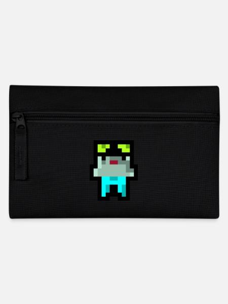 Pixel Küken - Federtasche - Schwarz