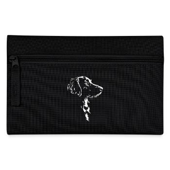 Retriever à poil plat Silhouette Dogs Wilsigns - Trousse - noir - Devant