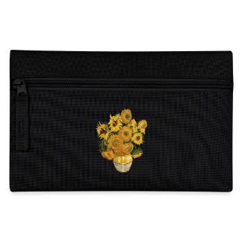 Sunflowers van Gogh - Pencil Case - black - Front