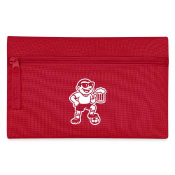 Bière de football - Trousse - rouge - Devant