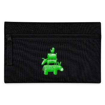 Musiciens de la ville « Green » - Trousse - noir - Devant