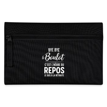 L'heure de la retraite - Trousse - noir - Devant