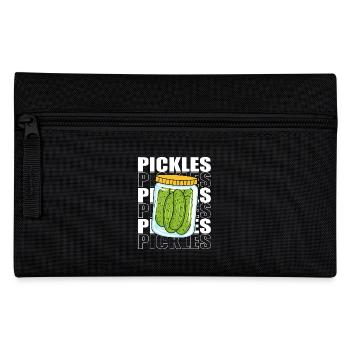 Cucumber Cucumber Pickle - Pencil Case - black - Front