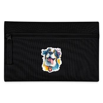 Saint-Bernard suisse majestueux - Trousse - noir - Devant