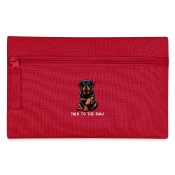 Parlez à la patte Rottweiler Propriétaire du rottweiler - Trousse - rouge - Devant