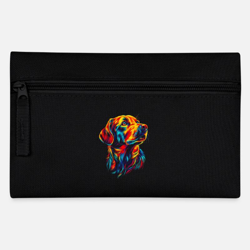 Dogs - Pencil Case - black