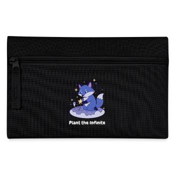 Night Star Fox on Cloud - Pencil Case - black - Front