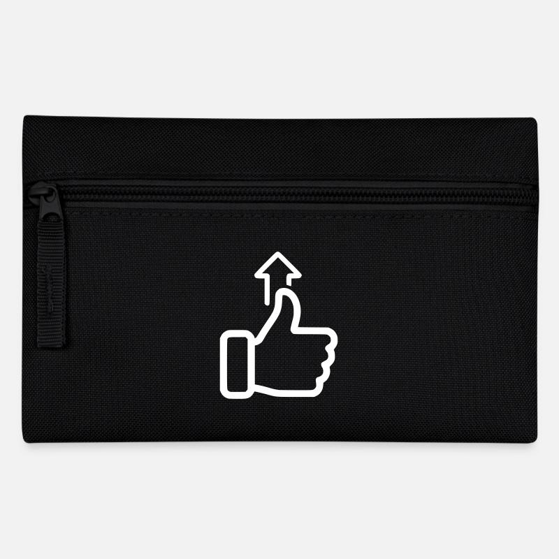 Icona di Status Hand Visualizza il Vettore di Aumento di Livello - Astuccio per matite - nero