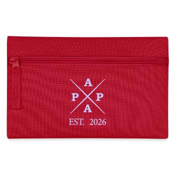 papa_est_2026 - Federtasche - Rot - Vorne