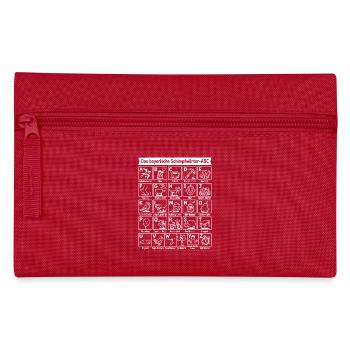 Das ABC - Federtasche - Rot - Vorne