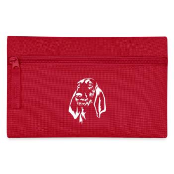Segugio Italiano Head "Black Edition" - Pencil Case - red - Front