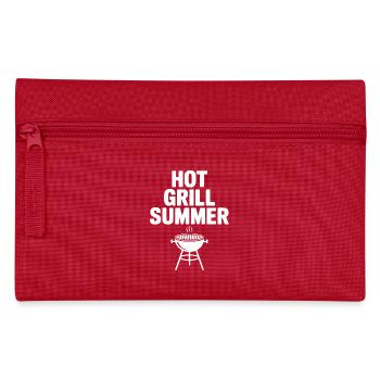 Hot Grill Summer - Pencil Case - red - Front