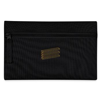 Optische Täuschung Geometrie Bretter - Federtasche - Schwarz - Vorne