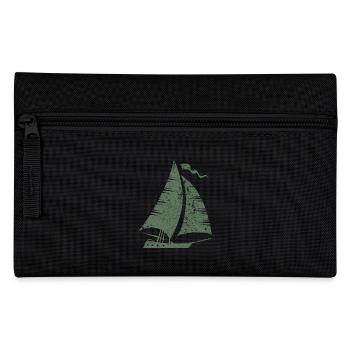 Segelboot Segeln Segler - Federtasche - Schwarz - Vorne