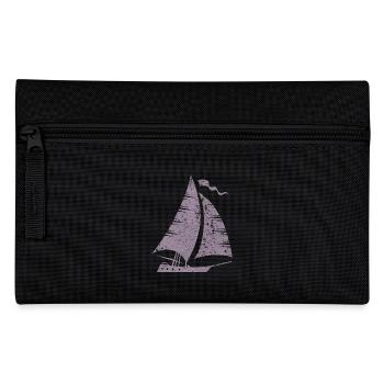 Segelboot Segeln Segler - Federtasche - Schwarz - Vorne