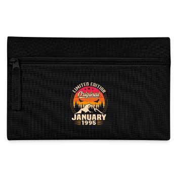 Birthday gift born in January 1995 - Pencil Case - black - Front