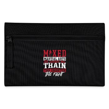 Arts martiaux mixtes Plus vous vous entraînez plus dur - Trousse - noir - Devant