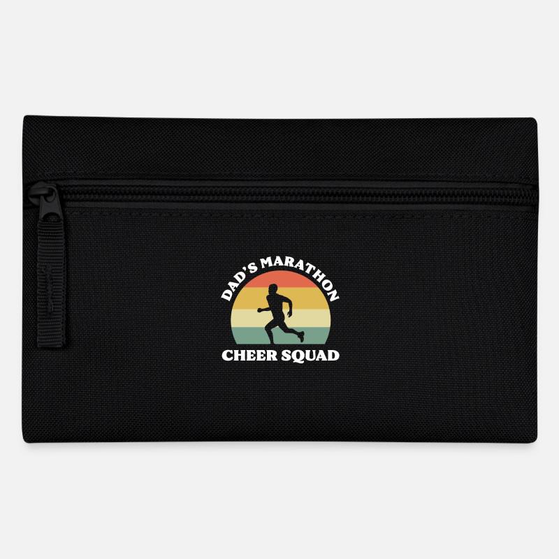 Marathon de papa Cheer Squad Marathoner Marathon - Trousse - noir