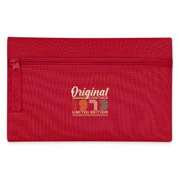 1973 Vintage Retro Geburtstagsgeschenk - Federtasche - Rot - Vorne
