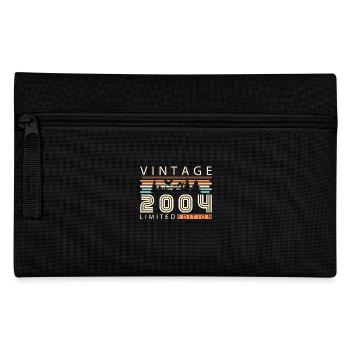 Vintage 2004 Retro 2004 Birthday Gift - Pencil Case - black - Front