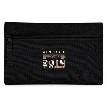 2014 Vintage Retro Geburtstagsgeschenk - Federtasche - Schwarz - Vorne