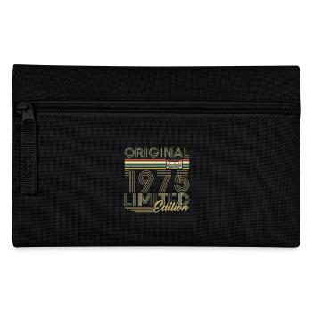 1975 Vintage Retro Geburtstagsgeschenk - Federtasche - Schwarz - Vorne
