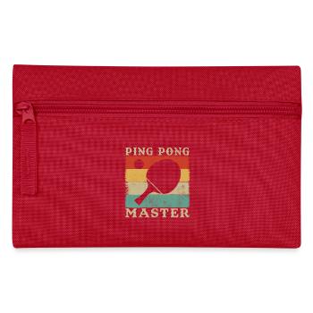 Ping pong master Cadeau Humour - Trousse - rouge - Devant