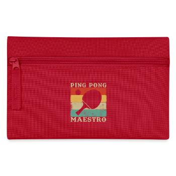 Ping pong master Cadeau Humour - Trousse - rouge - Devant