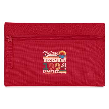 Birthday Gift Born In December 1994 - Pencil Case - red - Front
