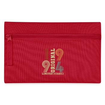 Vinatge 1994 Geburtstagsgeschenk - Federtasche - Rot - Vorne