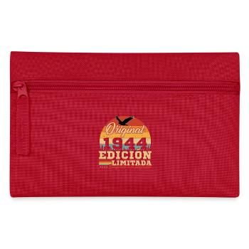 Vinatge 1944 Geburtstagsgeschenk - Federtasche - Rot - Vorne