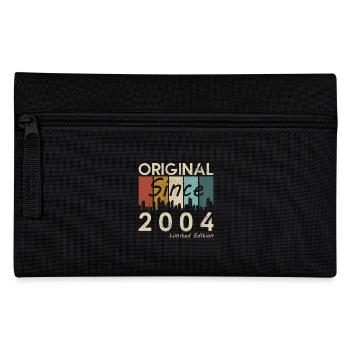 2004 Vintage Retro Geburtstagsgeschenk - Federtasche - Schwarz - Vorne