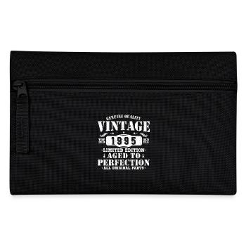 30 Jahre 1995 Vintage Retro Geburtstagsgeschenk - Federtasche - Schwarz - Vorne