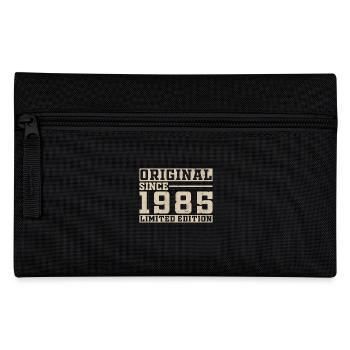 Original 1985 40th Anniversary Vintage Geschenk - Federtasche - Schwarz - Vorne