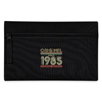 Original 1985 40th Anniversary Vintage Geschenk - Federtasche - Schwarz - Vorne