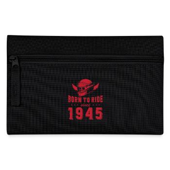 Né pour rouler depuis 1945 80 ans - Trousse - noir - Devant