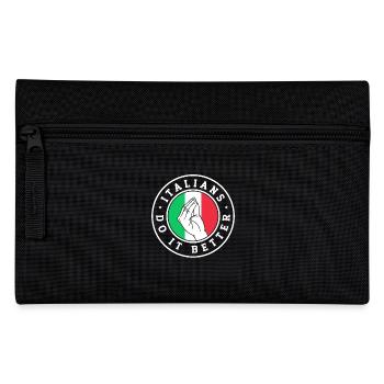 Italian Italy Funny Saying Gift Idea - Pencil Case - black - Front
