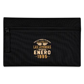 January 1995 Vintage Birthday Gifts - Pencil Case - black - Front
