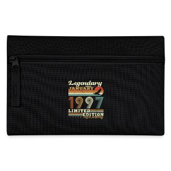 Cadeau D'anniversaire Nées En Janvier 1997 - Trousse - noir - Devant