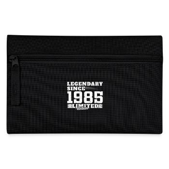 Legendär seit 1985 Vintage Jubiläum - Federtasche - Schwarz - Vorne