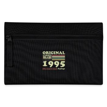 Original 1995 Vintage Retro Geburtstagsgeschenk - Federtasche - Schwarz - Vorne