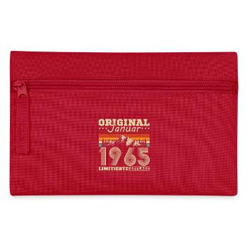 60 ans Née en janvier 1965 Mme Man - Trousse - rouge - Devant