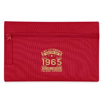 Les Legends sont nés en 1965 le jour de son 60e anniversaire - Trousse - rouge - Devant