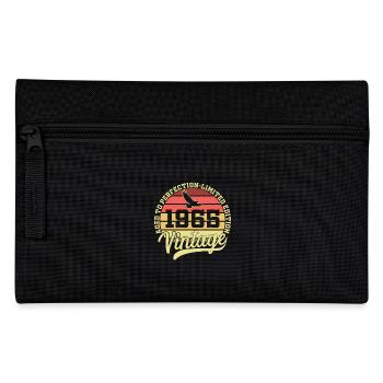 Jahrgang 1965 Geburtstagsgeschenk Jahrgang 1965 - Federtasche - Schwarz - Vorne