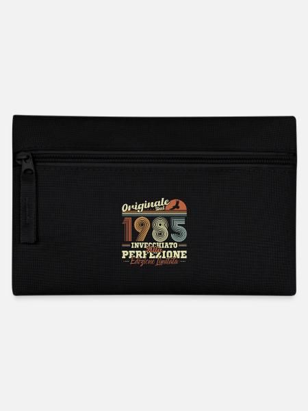 Original 1985 Retro Geburtstagsgeschenk - Federtasche - Schwarz