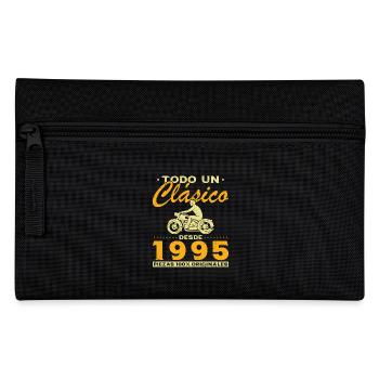 Biker A Classic Born In 1995 - Pencil Case - black - Front
