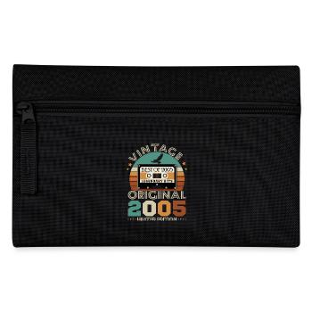 2005 Vintage Rétro Cadeau d’anniversaire - Trousse - noir - Devant