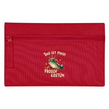 Costume de grenouille de carnaval Grenouille Prince Cologne Alaaf Fun - Trousse - rouge - Devant