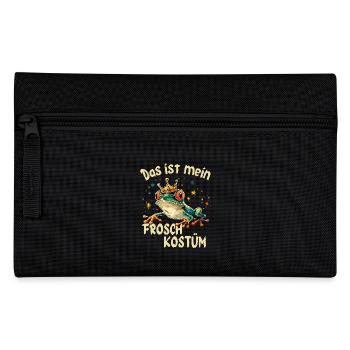 Costume de grenouille de carnaval Grenouille Prince Cologne Alaaf Fun - Trousse - noir - Devant