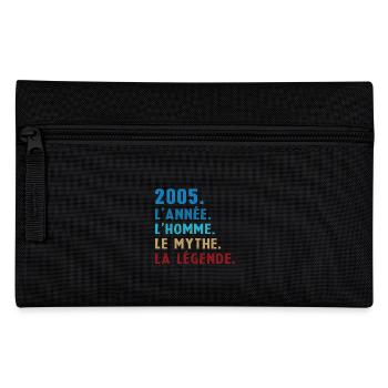 2005 Year Man Myth Legend - Pencil Case - black - Front
